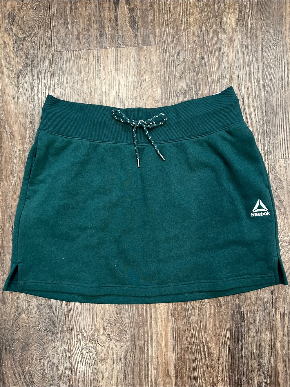 Reebok Women's Forest Green Athletic Skirt with Drawstring